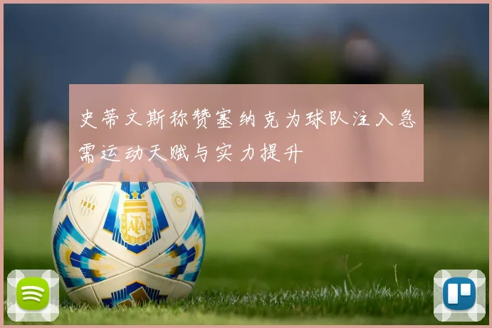 史蒂文斯称赞塞纳克为球队注入急需运动天赋与实力提升